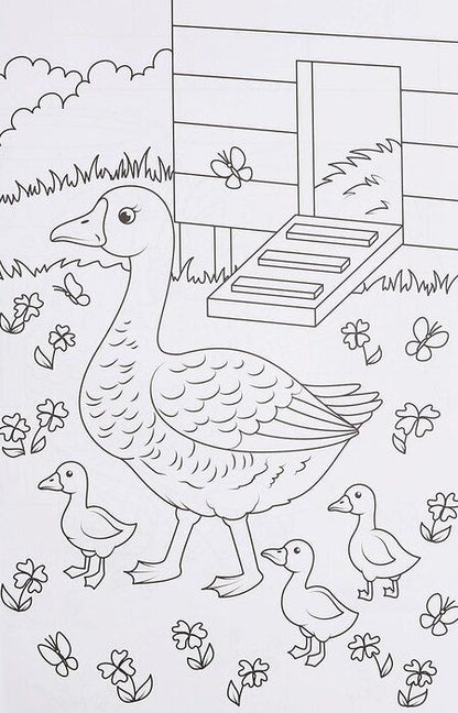 Фотография книги "Макси раскраска. Домашние животные"