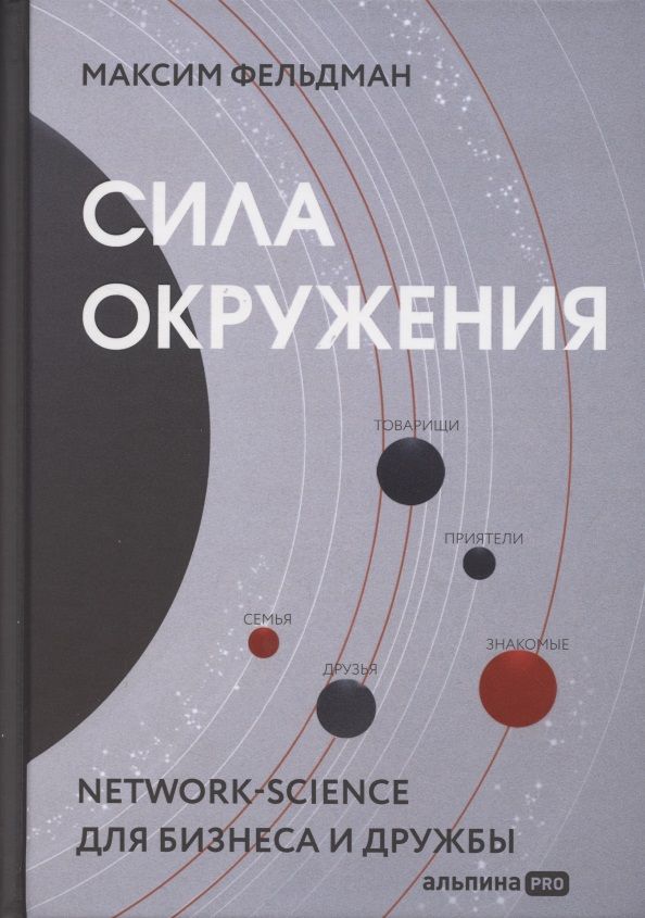 Обложка книги "Максим Фельдман: Сила окружения: Network-science для бизнеса и дружбы"