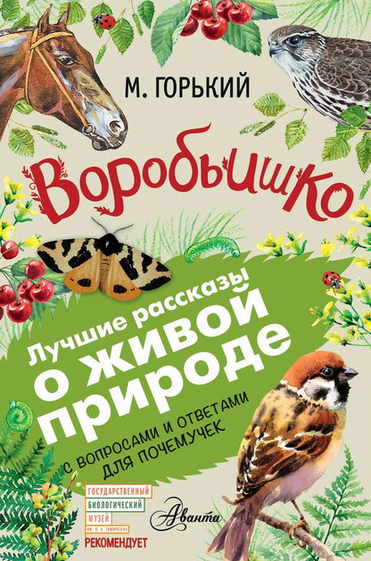 Обложка книги "Максим Горький: Воробьишко"