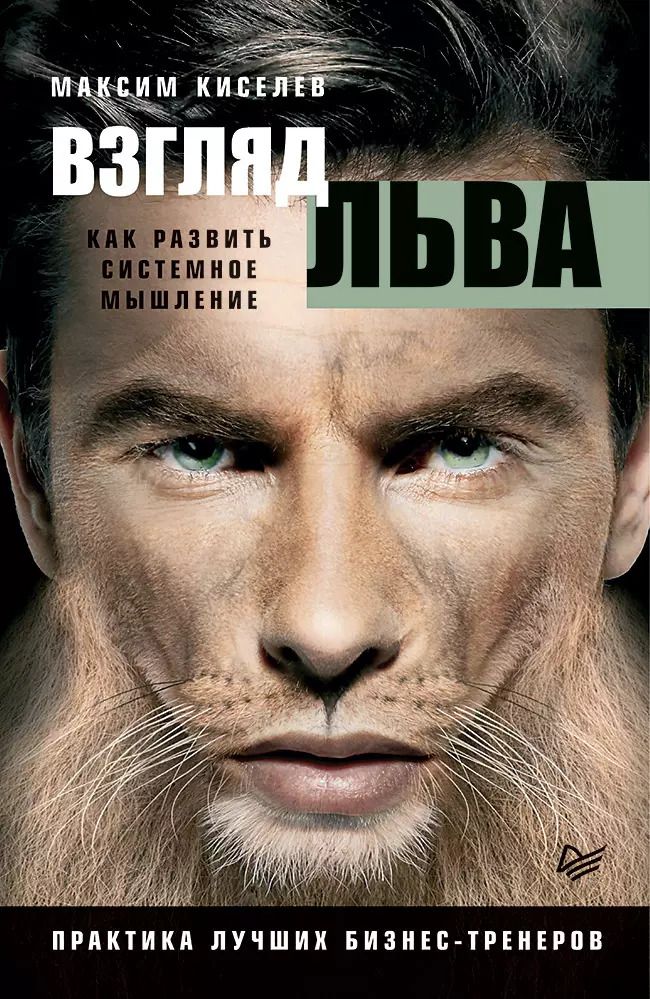 Обложка книги "Максим Киселев: Взгляд льва. Как развить системное мышление"