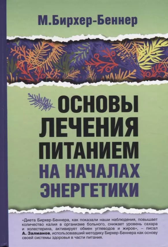 Обложка книги "Максимилиан Бирхер-Беннер: Основы лечения питанием на началах энергетики"