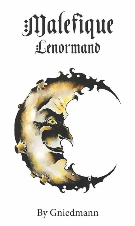 Обложка книги "MALEFIQUE LENORMAND (36 карт+инструкция)"