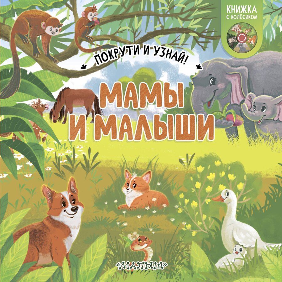 Обложка книги "Мамы и малыши"