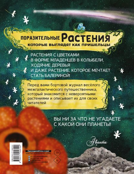 Фотография книги "Манчини, де: Поразительные растения, которые выглядят как пришельцы"