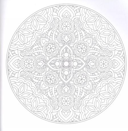 Фотография книги "МАНДАЛЫ. РАСКРАСКА-АНТИСТРЕСС. ДЕВУШКА"