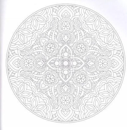 Фотография книги "МАНДАЛЫ. РАСКРАСКА-АНТИСТРЕСС. ДЕВУШКА"