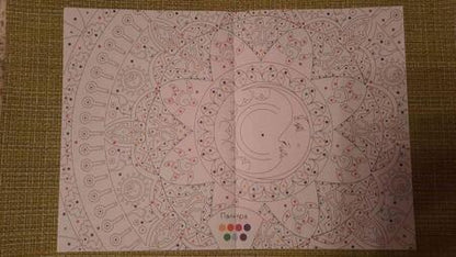 Фотография книги "Мандалы. Раскраска по номерам"