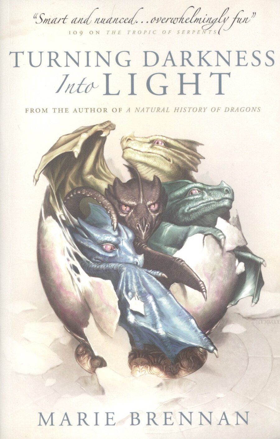 Обложка книги "Marie Brennan: Turning Darkness into Light"