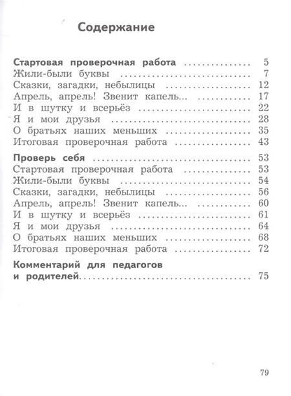 Фотография книги "Марина Бойкина: Литературное чтение. 1 класс. Предварительный контроль, текущий контроль, итоговый контроль. ФГОС"