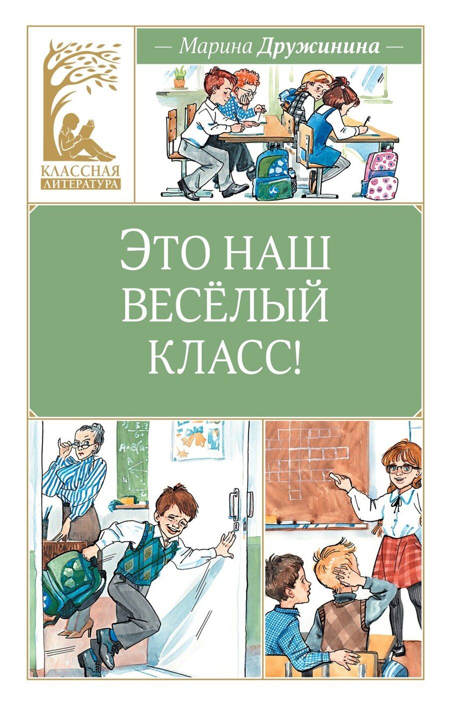 Обложка книги "Марина Дружинина: Это наш весёлый класс!"