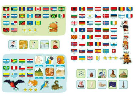 Фотография книги "Марина Гагарина: Активити Атлас. Атлас мира. Более 250 наклеек"