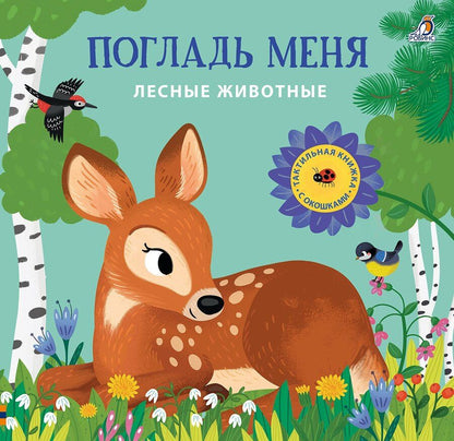 Обложка книги "Марина Гагарина: Погладь меня. Лесные животные"
