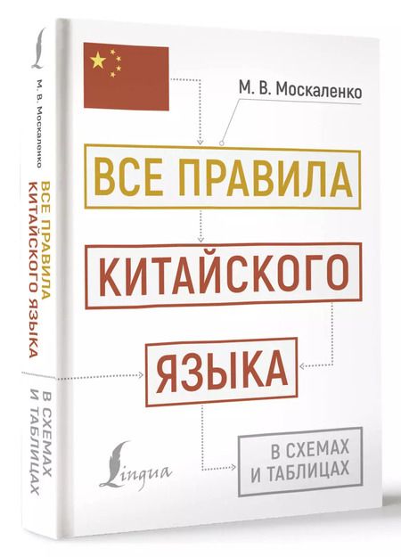 Фотография книги "Марина Москаленко: Все правила китайского языка в схемах и таблицах"