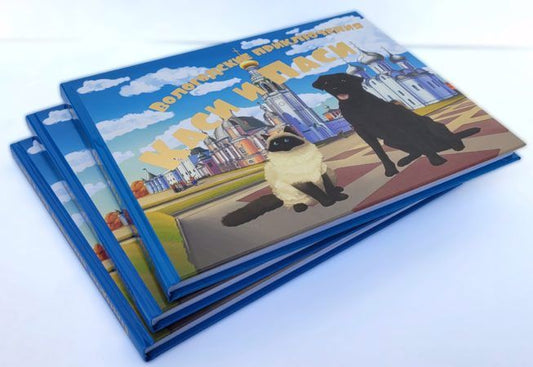 Обложка книги "Марина Васильева: Вологодские приключения Каси и Паси"