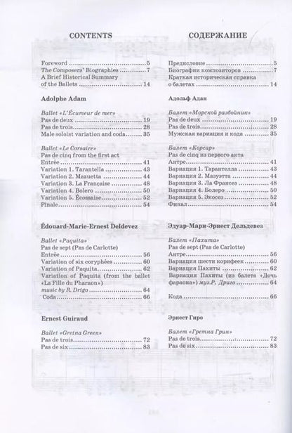 Фотография книги "Мария Бабанина: Сборник фрагментов из забытых балетов французских композиторов XIX века. От па-де-де до па-де-септа. Ноты"