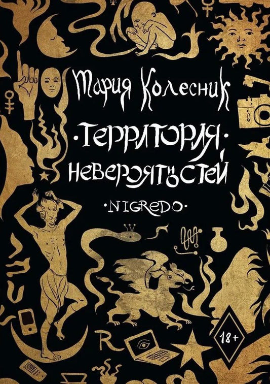 Обложка книги "Мария Колесник: Территория Невероятностей. Nigredo"