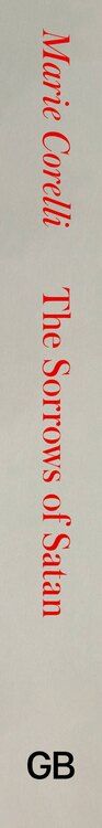 Фотография книги "Мария Корелли: The Sorrows of Satan"