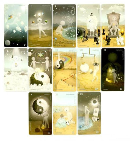 Фотография книги "Мария Курара: Таро Инь и Ян, 80 карт + брошюра"