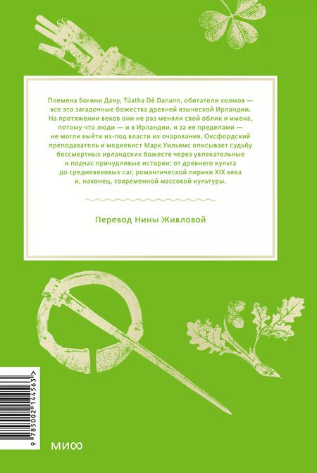 Фотография книги "Марк Уильямс: Ирландские мифы. От Племен Богини Дану и Кром Круаха до «кельтских сумерек» и Самайна"