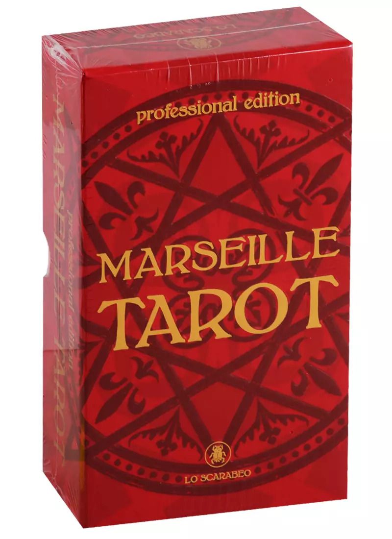 Обложка книги "Анна Мария: Профессиональное Марсельское Таро / Marseille Tarot"