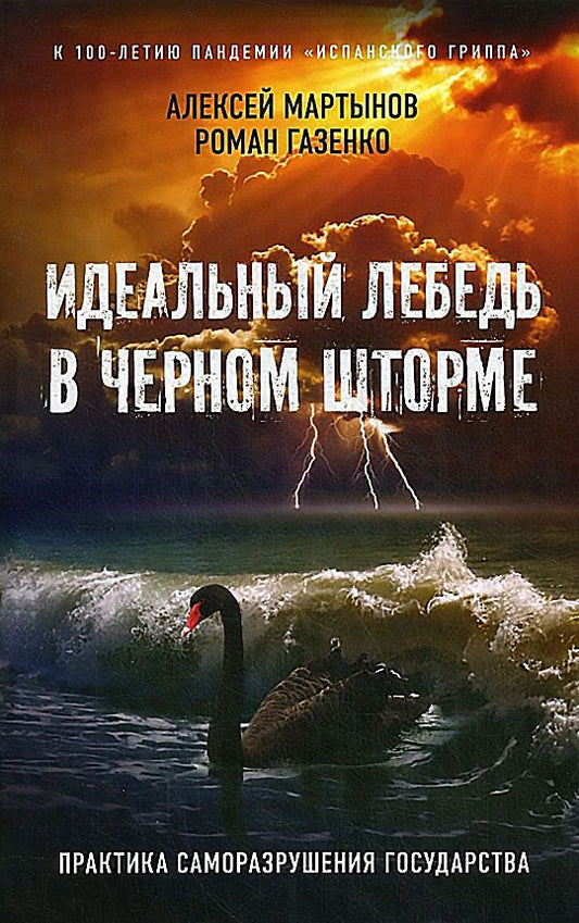 Обложка книги "Мартынов, Газенко: Идеальный лебедь в черном шторме. Практика саморазрушения государства"