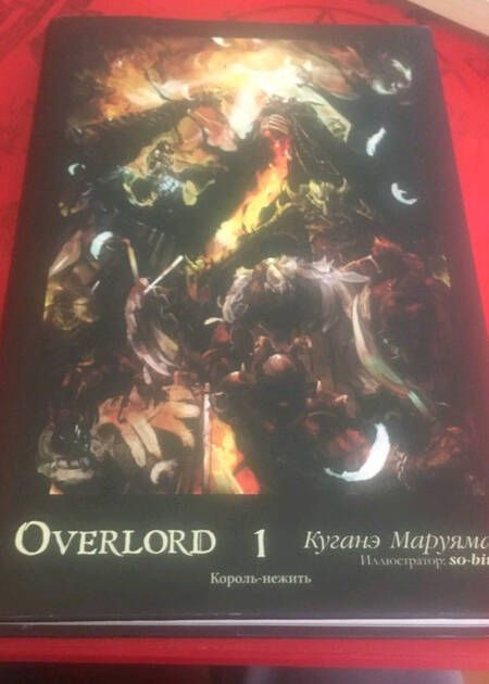 Фотография книги "Маруяма: Overlord. Том 1. Король-нежить"