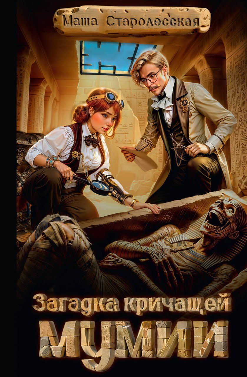 Обложка книги "Маша Старолесская: Загадка кричащей мумии"