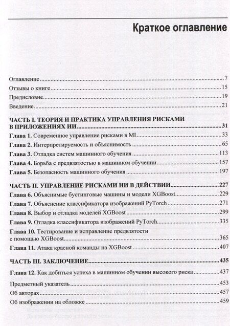 Фотография книги "Машинное обучение для приложений высокого риска"