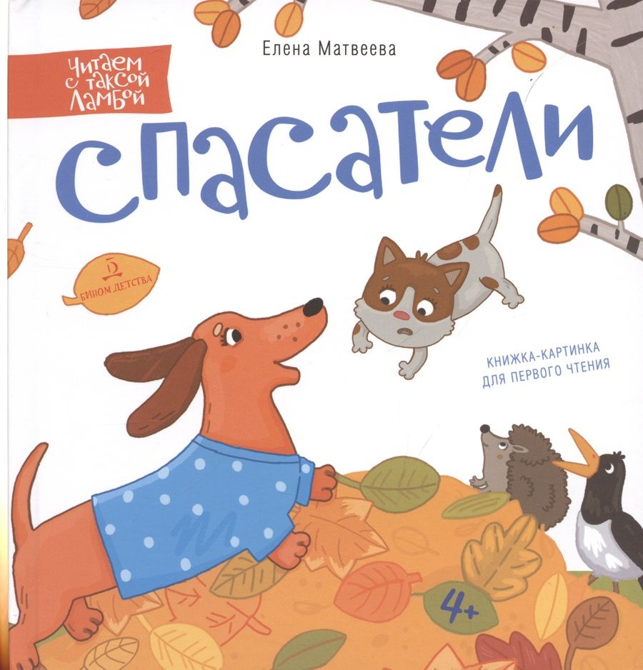 Обложка книги "Матвеева: Спасатели. Книжка-картинка для первого чтения"