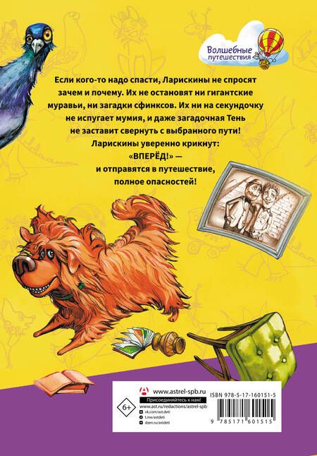 Фотография книги "Матюшкина: Ларискины и тайна перевернутой пирамиды"