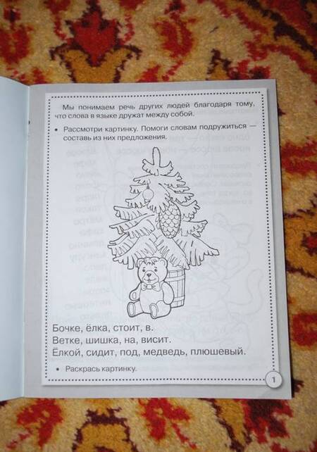 Фотография книги "Маврина, Семакина: Развитие речи. Говори правильно. Рабочая тетрадь дошкольника. ФГОС"