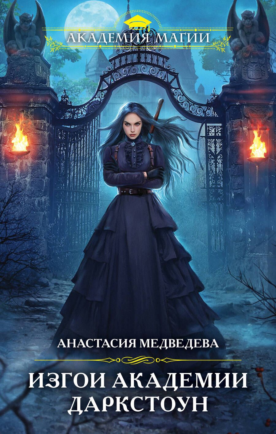 Обложка книги "Медведева: Изгои академии Даркстоун"