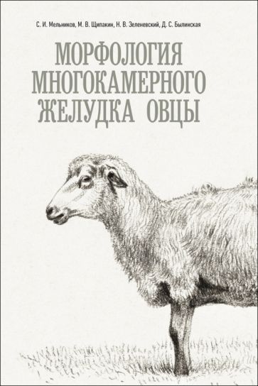 Обложка книги "Мельников, Щипакин, Былинская: Морфология многокамерного желудка овцы. Монография"
