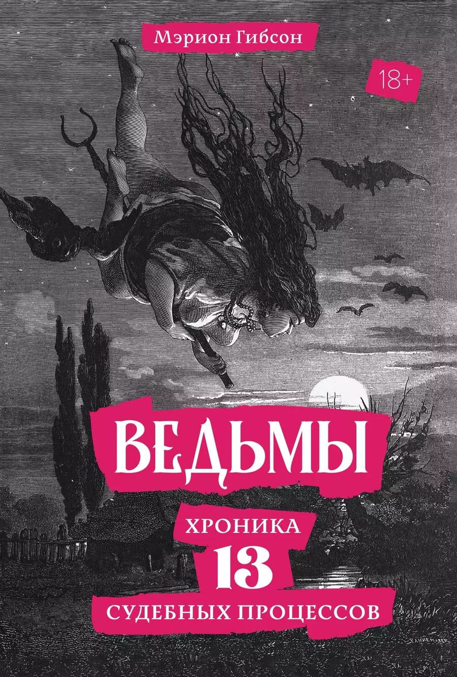 Обложка книги "Мэрион Гибсон: Ведьмы: Хроника 13 судебных процессов"