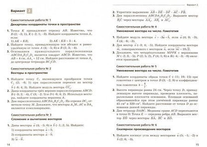 Фотография книги "Мерзляк, Рабинович, Полонский: Геометрия. 11 класс. Самостоятельные и контрольные работы. Углубленный уровень. ФГОС"