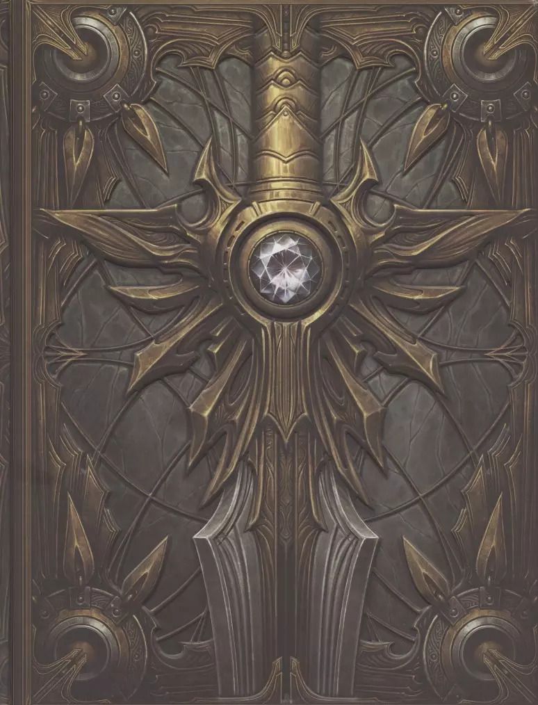 Обложка книги "Мэтт Бернс: Diablo 3: Книга Тираэля"