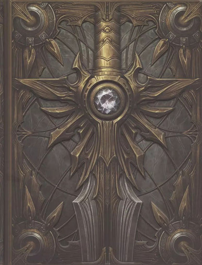 Обложка книги "Мэтт Бернс: Diablo 3: Книга Тираэля"