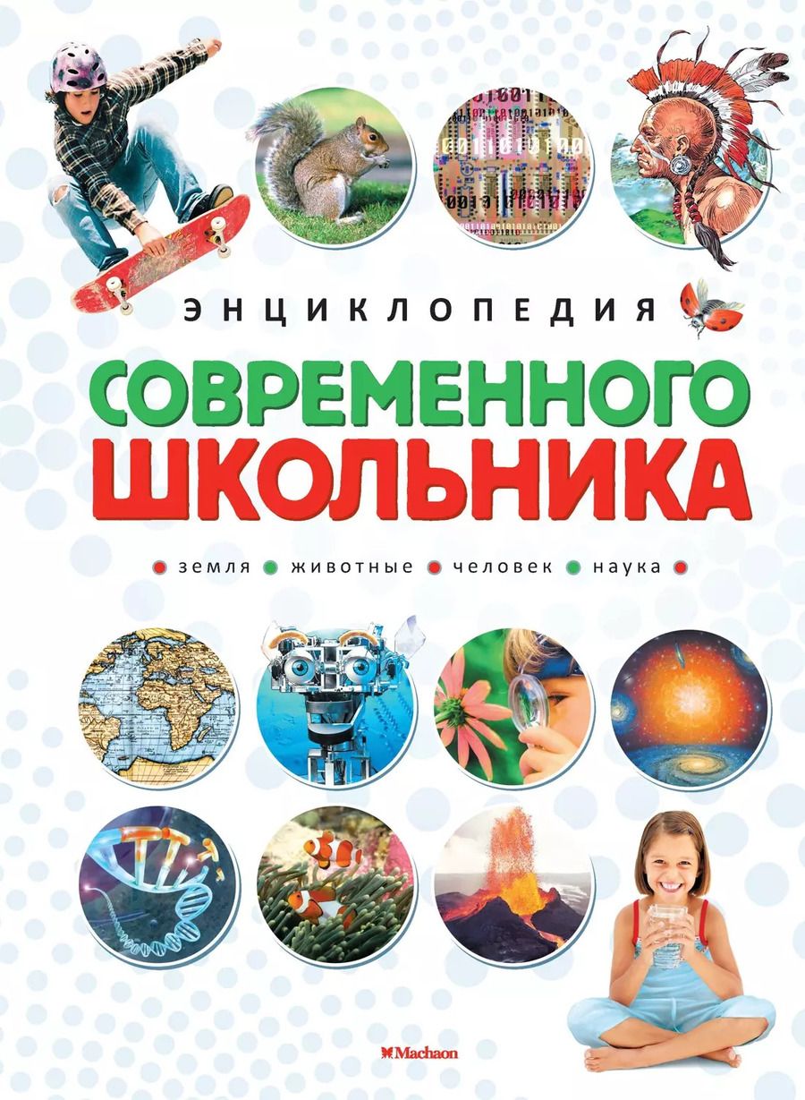 Обложка книги "Микеле Лауро: Энциклопедия современного школьника"