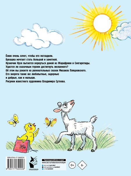 Фотография книги "Михаил Пляцковский: Солнышко на память. Рисунки В. Сутеева"