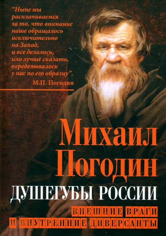 Обложка книги "Михаил Погодин: Душегубы России. Внешние враги и внутренние диверсанты"