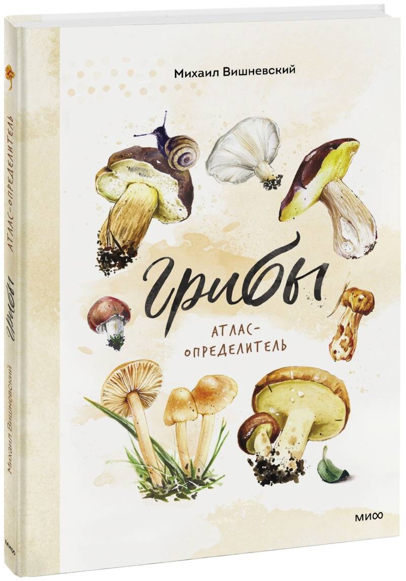 Обложка книги "Михаил Вишневский: Грибы. Атлас-определитель"