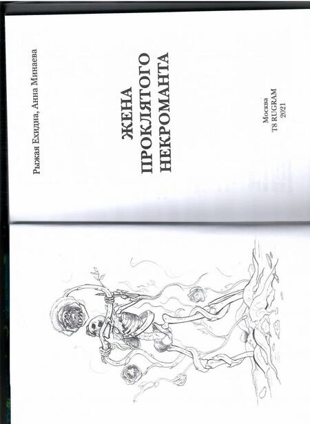 Фотография книги "Минаева, Рыжая: Жена проклятого некроманта"