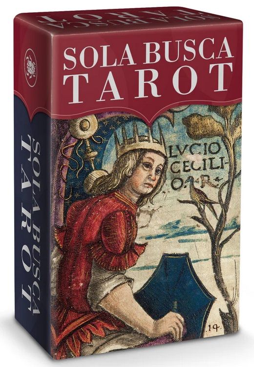 Обложка книги "Таро мини Сола Буска/Mini Tarot Sola Busca"