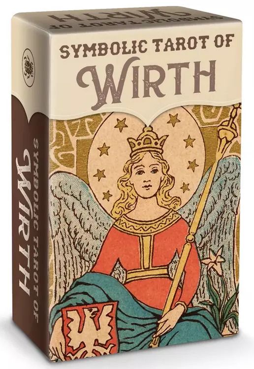 Обложка книги "Таро мини-Символическое Вирта/Mini Tarot Symbolic Tarot of Wirth (78 карт + инструкция)"