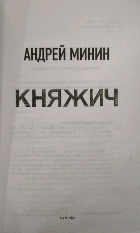 Фотография книги "Минин: Княжич"