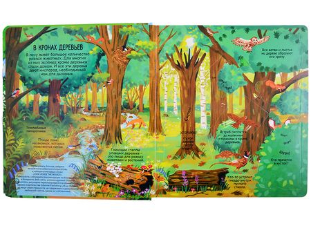 Фотография книги "Минна Лейси: Секреты леса. Более 90 секретных створок"