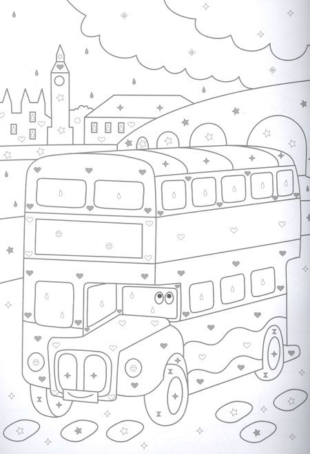 Фотография книги "Мир транспорта. Раскраски по символам"