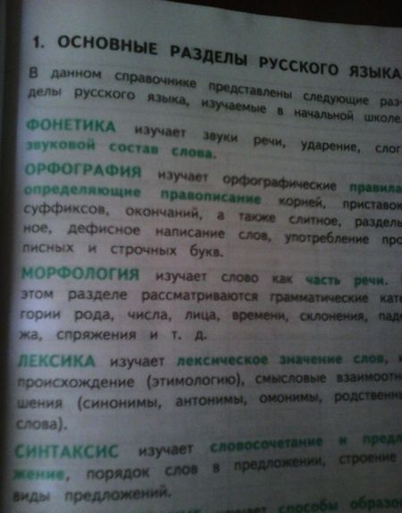 Фотография книги "Мисаренко, Волков, Соболева: Справочник по русскому языку. 1-4 классы"