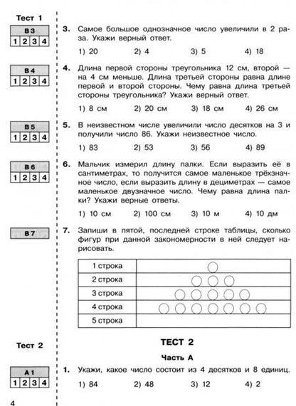 Фотография книги "Мишакина, Гладкова: Математика 2 класс. Итоговые тесты. ФГОС"