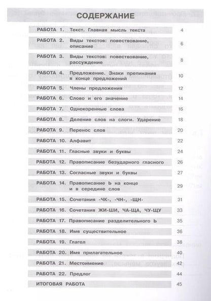 Фотография книги "Мишакина, Гладкова: Русский язык. 2 класс. Самостоятельные работы. ФГОС"